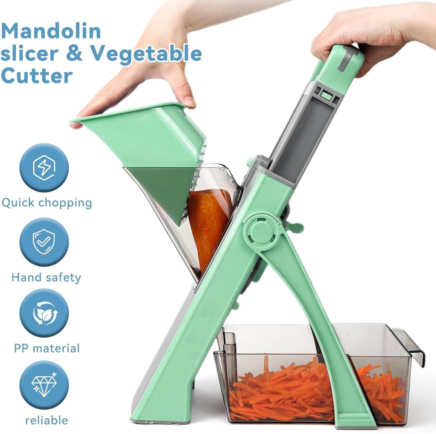 Premium Multifunction Vegetable Slicer & Chopper