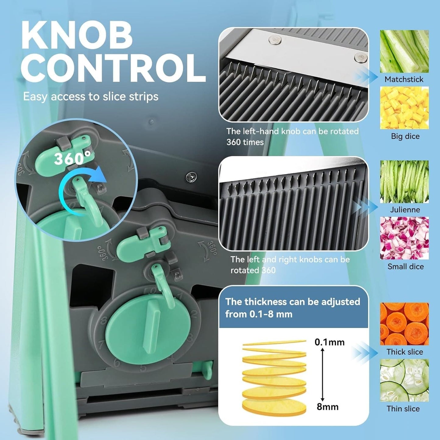 Premium Multifunction Vegetable Slicer & Chopper