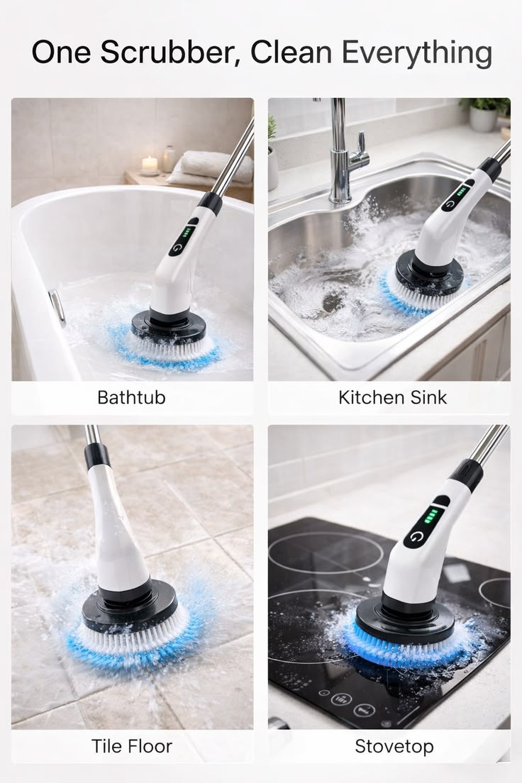 9 in 1 Electric Cleaning Brush