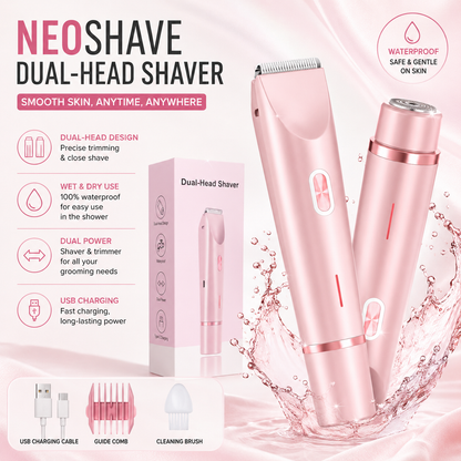 2 in 1 Dual Head Shaver
