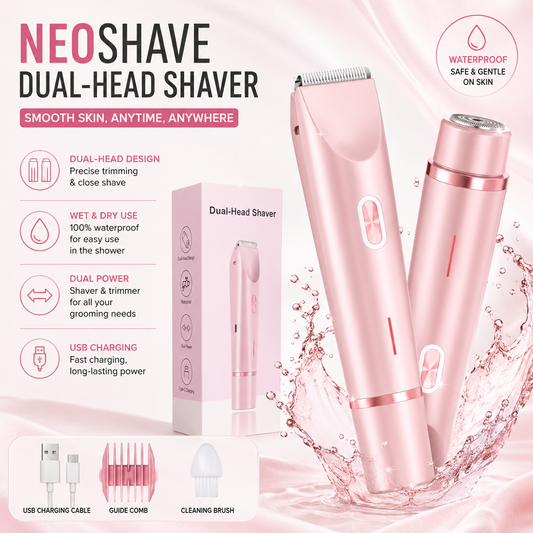 2 in 1 Dual Head Shaver