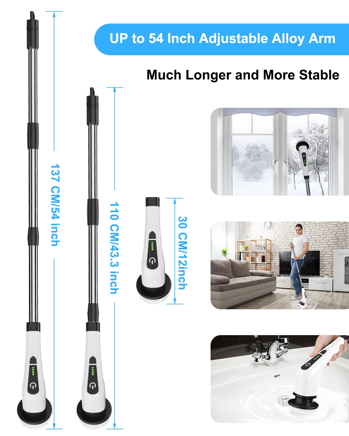 9 in 1 Electric Cleaning Brush