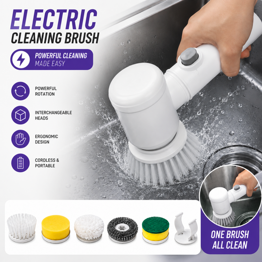 Electric Cleaning Magic Brush ( 5 in 1 )