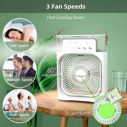 3-IN-1 HUMIDIFIER COOLING FAN