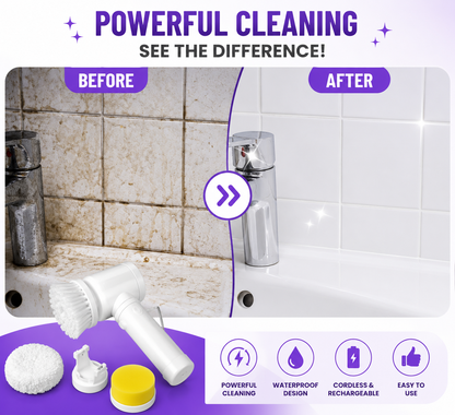 Electric Cleaning Magic Brush ( 5 in 1 )