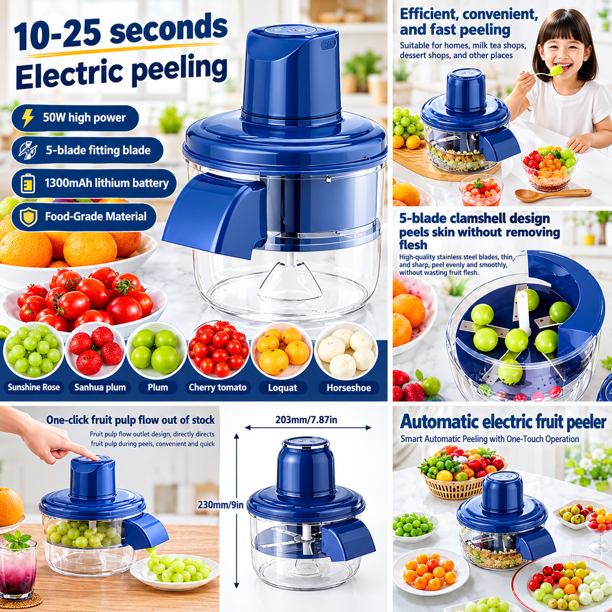 Fruit and vegetable peeler