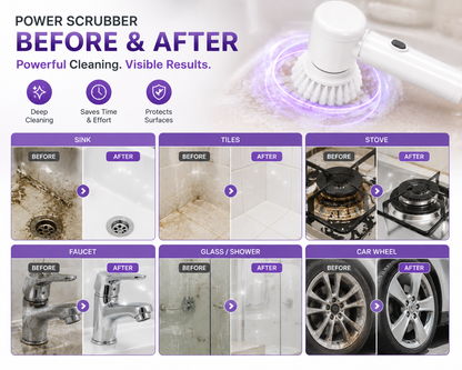 Electric Cleaning Magic Brush ( 5 in 1 )