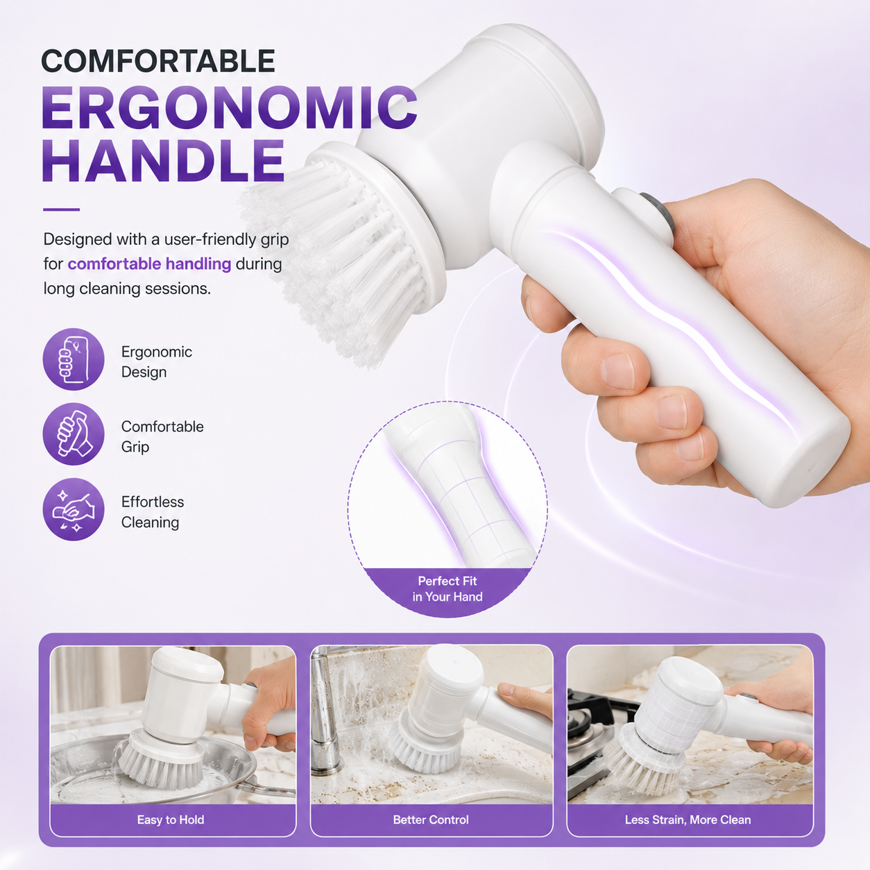 Electric Cleaning Magic Brush ( 5 in 1 )