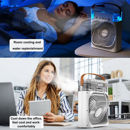 3-IN-1 HUMIDIFIER COOLING FAN