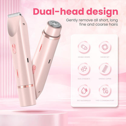 2 in 1 Dual Head Shaver