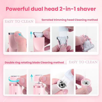 2 in 1 Dual Head Shaver
